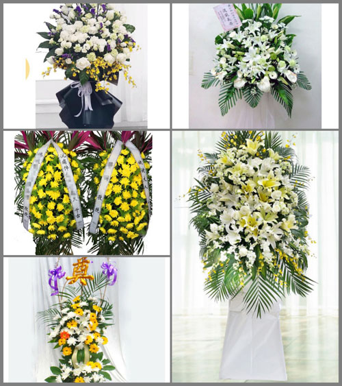 福建福州福清市渔溪镇渔溪村白事花篮预定